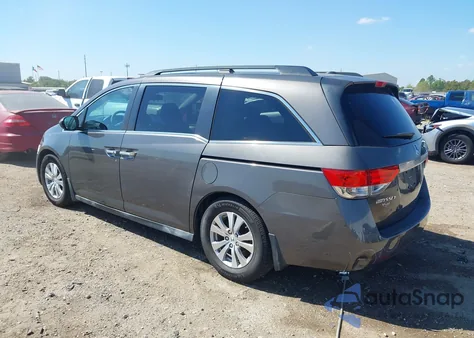 2015 Honda Odyssey Ex-L из США, поврежденный, VIN 5FNRL5H69FB030905